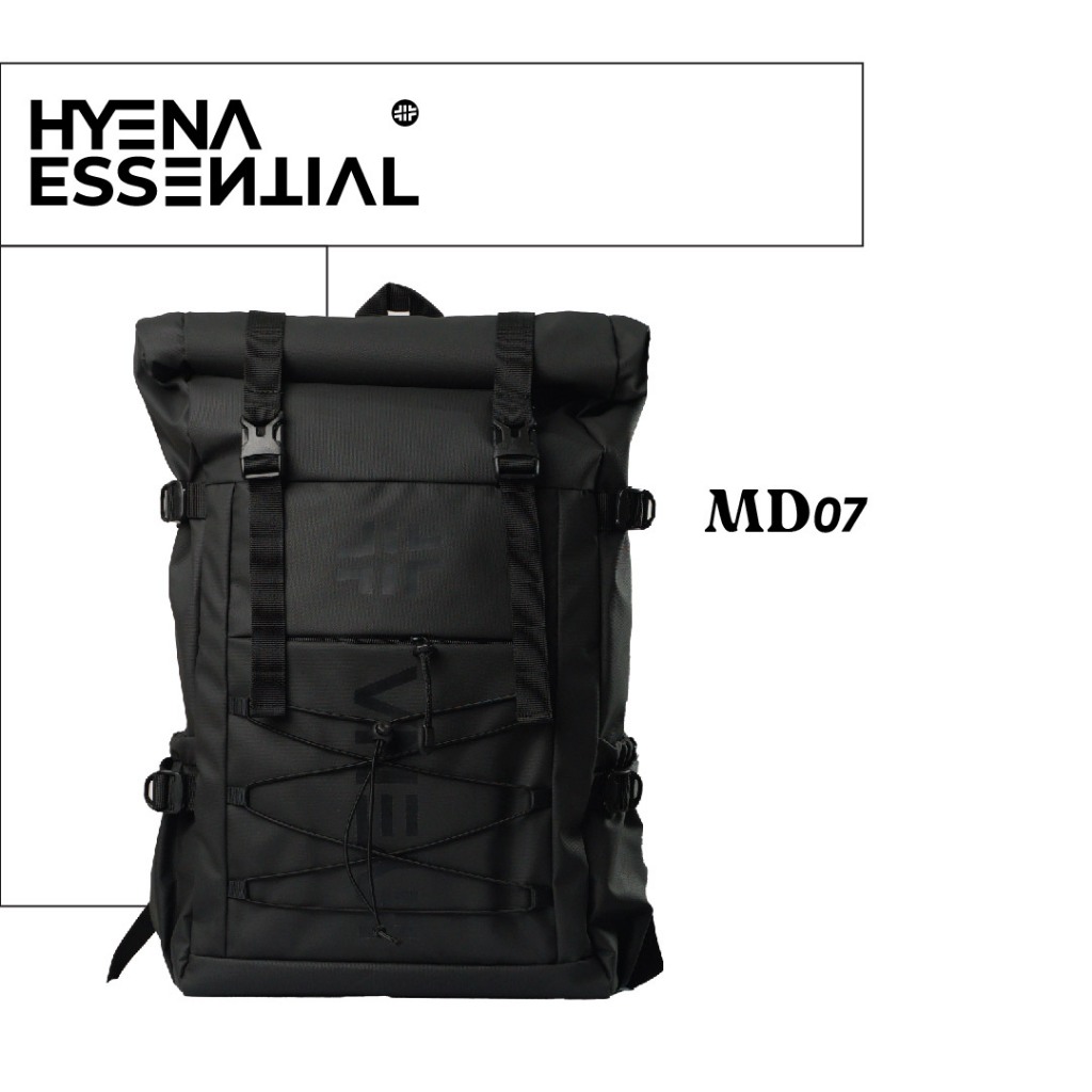 Hyena (MD07) - กระเป๋าเป้ Essential กันน้ํา Stripped Series | กระเป๋าเป้ Daypack