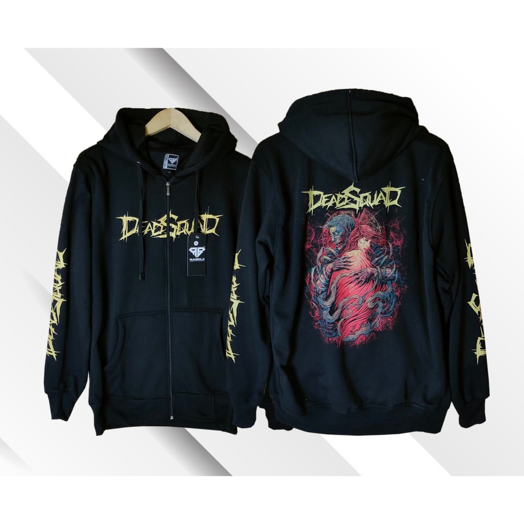 KATUN DEADSQUAD Music Zipper Hoodie Jacket All Motivess Cotton Fleece Material Sizes ML XL XXL