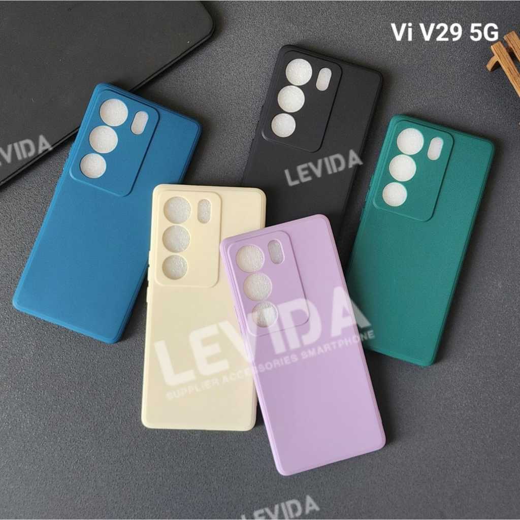 Vivo V5 Vivo V9 Vivo V29 5g Softcase Macaron Square / Case Square Edge Case Vivo V5 Vivo V9 Vivo V29
