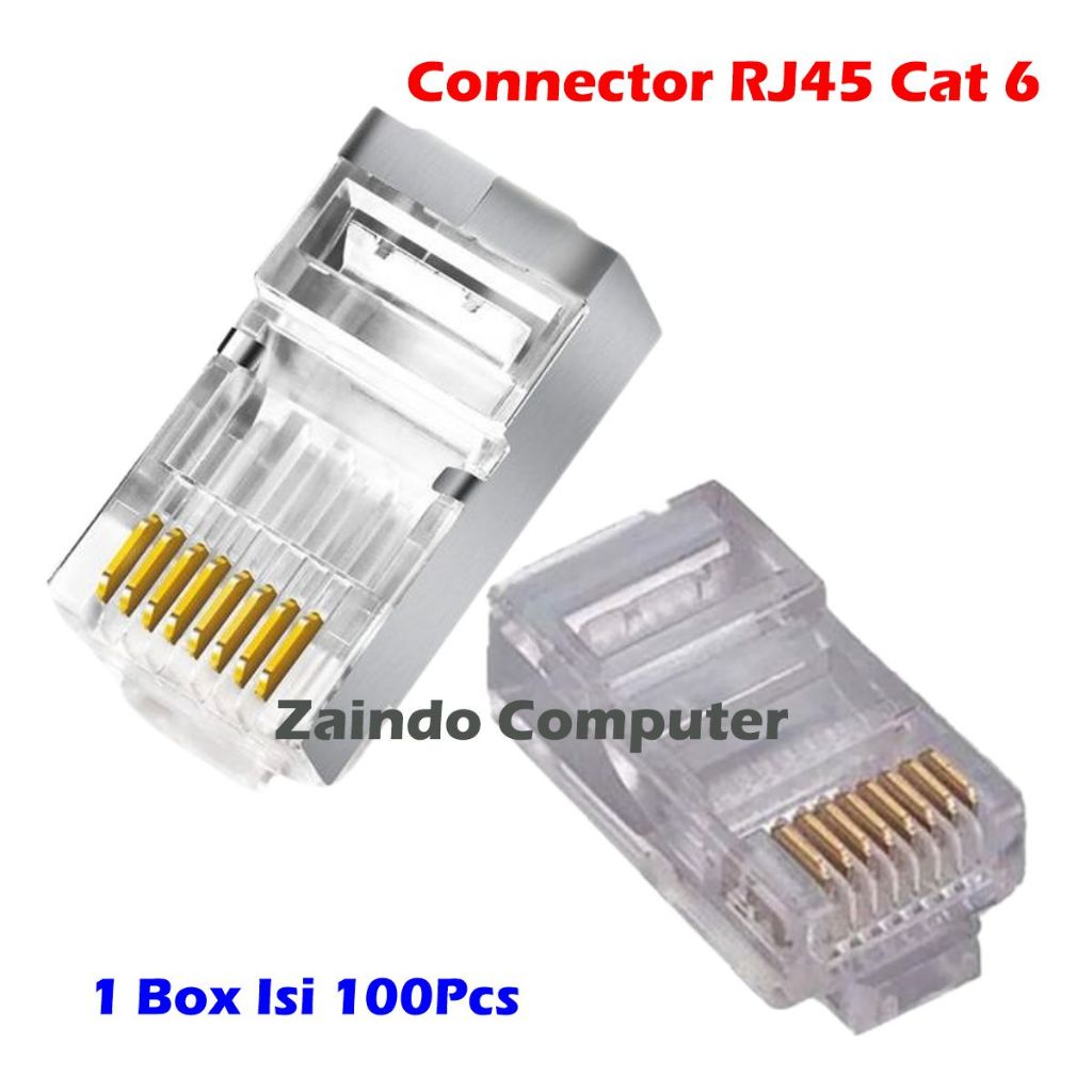 RJ45 CAT 6 CONNECTOR CAT 6E RJ45 CAT 6 RJ 45 CAT 6E แจ็ค CONNECTOR RJ45 แมว 6e