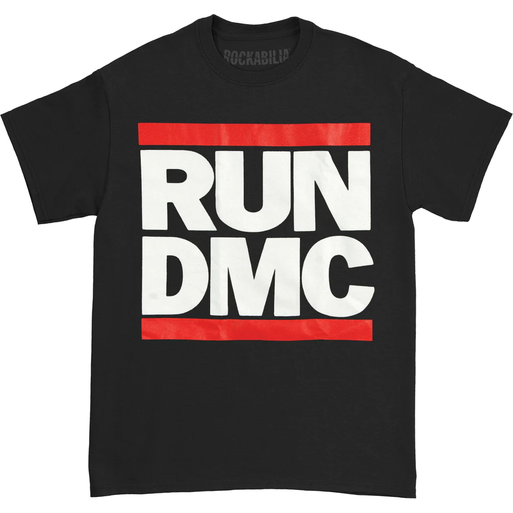 เสื้อยืดโลโก้ Run DMC | เสื้อยืดวง