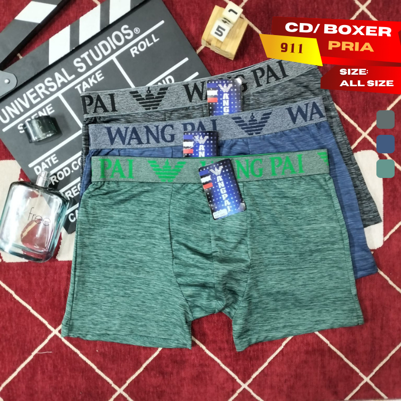 กางเกงบ็อกเซอร์วัยรุ่น - 911 Wang Pai Series