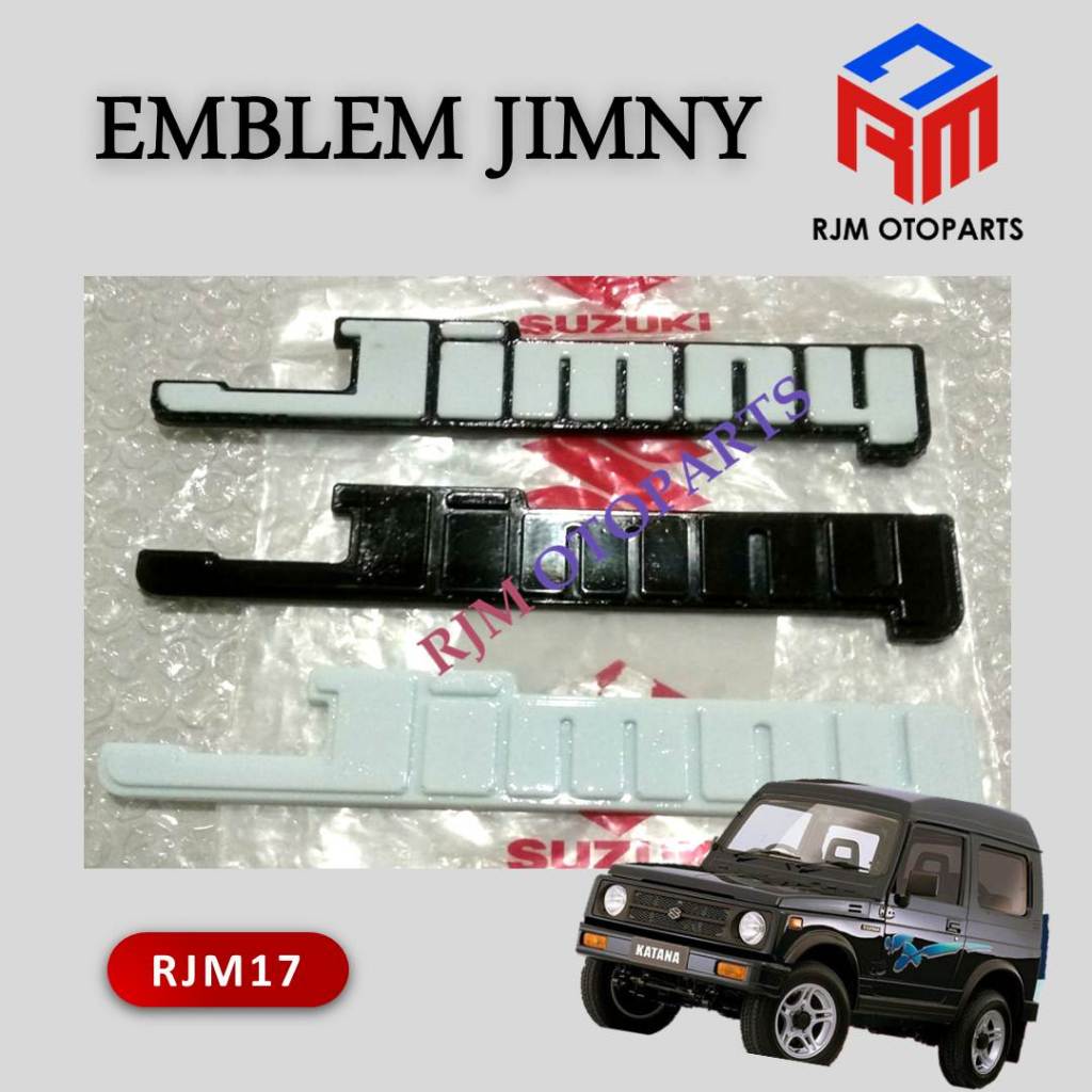 สัญลักษณ์ การเขียน โลโก้ Jimny, Katana, Suzuki Jimny Katana RJM17