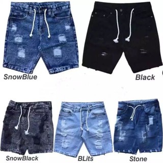 CELANA JEANS PENDEK PRIA SOBEK CELANA JEANS PENDEK PRIA
