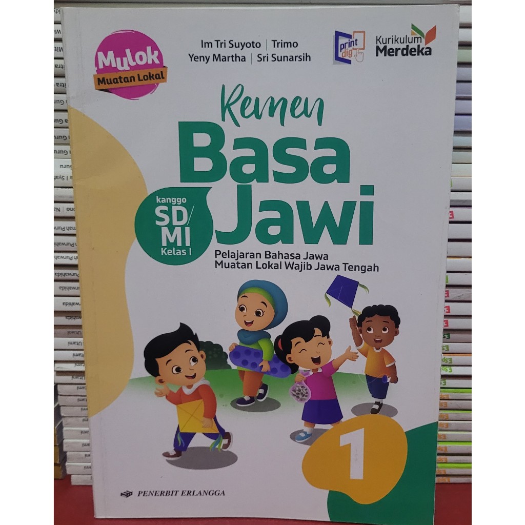 RALANGGAS SMOOTH USED BOOK - RAMEN BASA JAWI GRADE 1 ELEMENTARY SCHOOL K13 REVISION