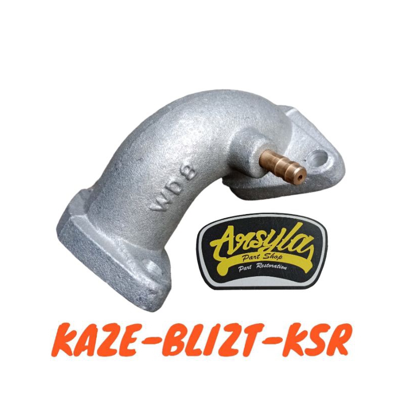 Kawasaki Kaze blitzt ksr ท่อร่วมไอดีคาร์บูเรเตอร์