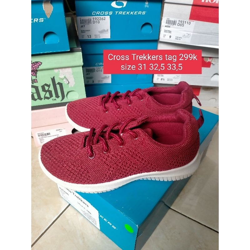 CROSS TREKKERS รองเท้าผ้าใบเด็ก/KIDS SLIP-ON CROSS TREKKERS
