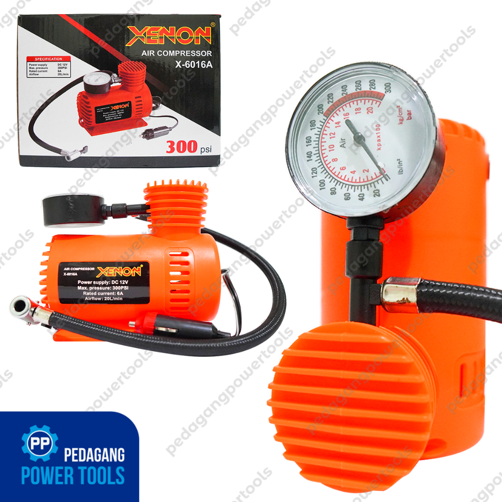 XENON MINI AIR COMPRESSOR DC 12V - MINI AIR COMPRESSOR - ปั๊มยาง