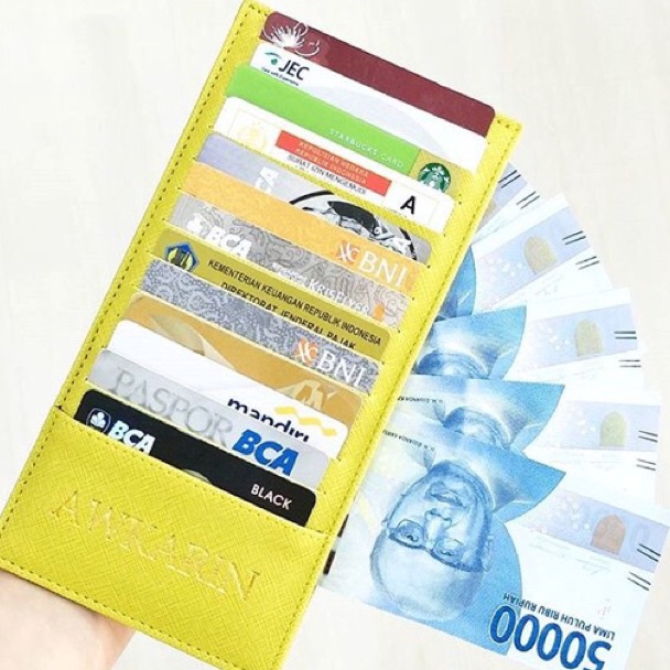 HOT CARD HOLDER SAFFIANO 24 SLOT / CARD WALLET