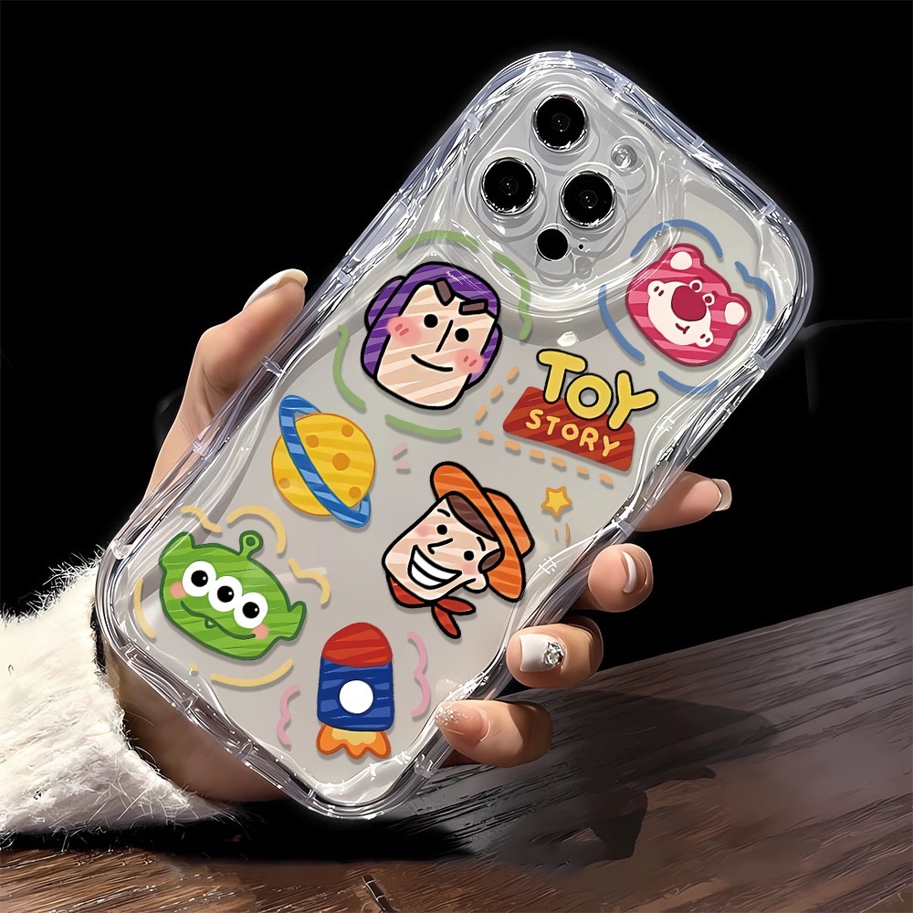 SOFTCASE SILICON CASING MELTING CLEAR SHOCKPROOF TOY STORY สําหรับ SAMSUNG J2 PRIME A02S A03S A03 CO