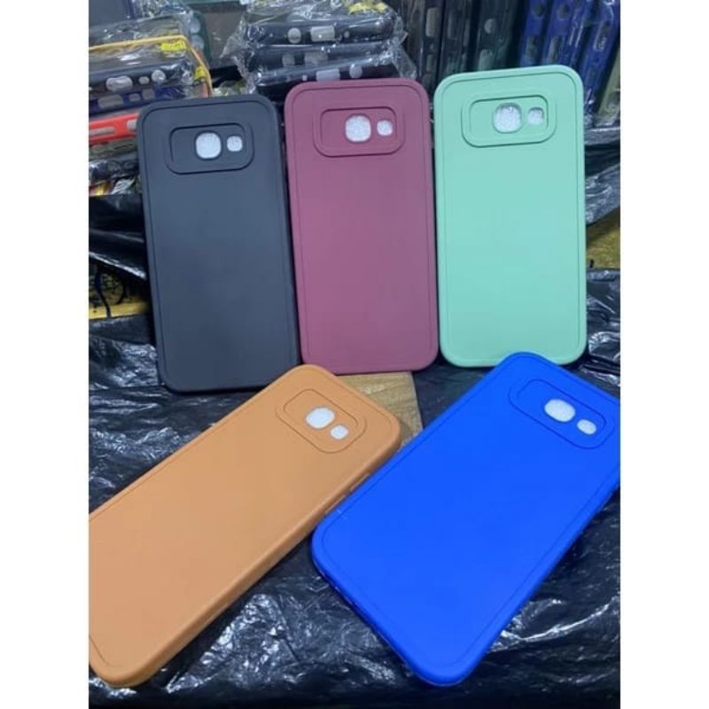 Softcase / Casing Pro Camera Samsung A3 2017/A320 Silicone Macaron