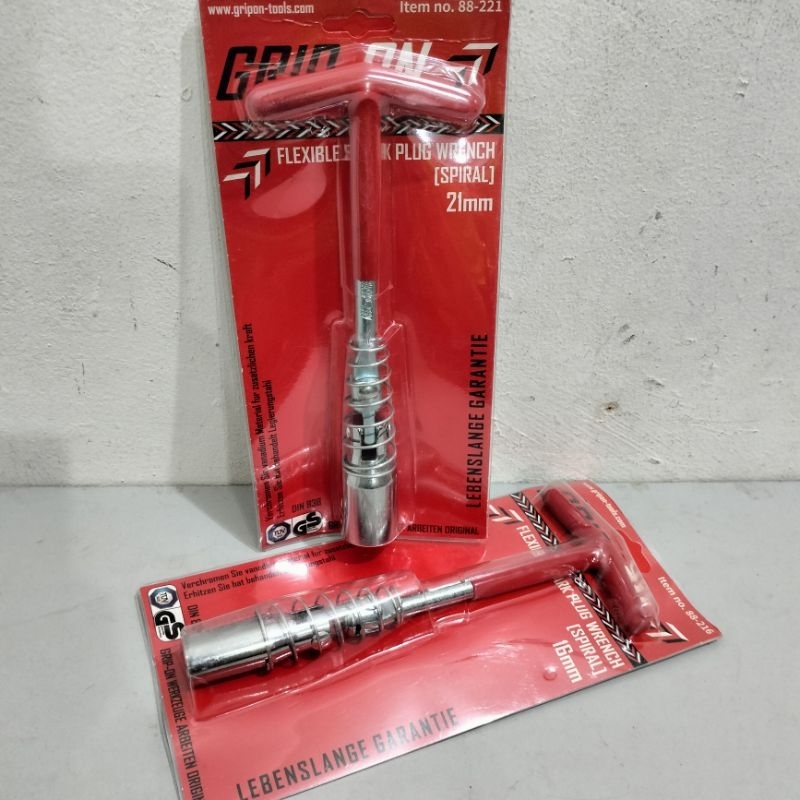 SPARK PLUG KEY_FLEXIBEL "GRIP ON" 16MM & 21MM||WRENCH PLUG SPARK ยืดหยุ่นได้