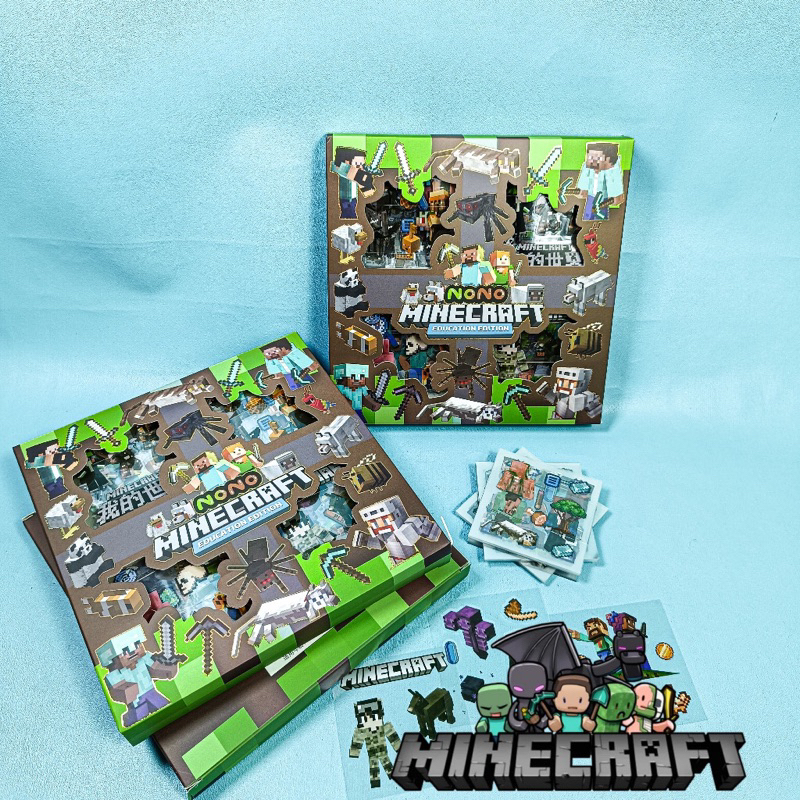 [PSS] สติ๊กเกอร์ Nono MINECRAFT 100 แผ่น | สติ๊กเกอร์ไวรัสs | สติ๊กเกอร์น่ารักๆ | สติ๊กเกอร์ Pokestop | สติ๊กเกอร์ โมโม่ | สติ๊กเกอร์เด็ก& 39;s