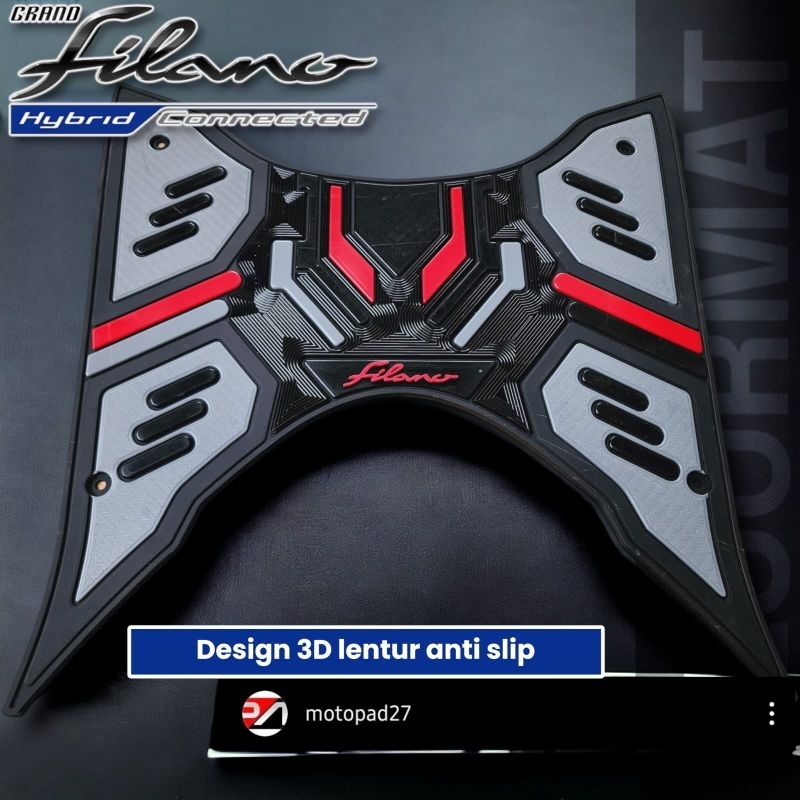 Grand Filano 2023 MotoPAD27 พรม Filano 2023 พรมรุ่น Limited Edition
