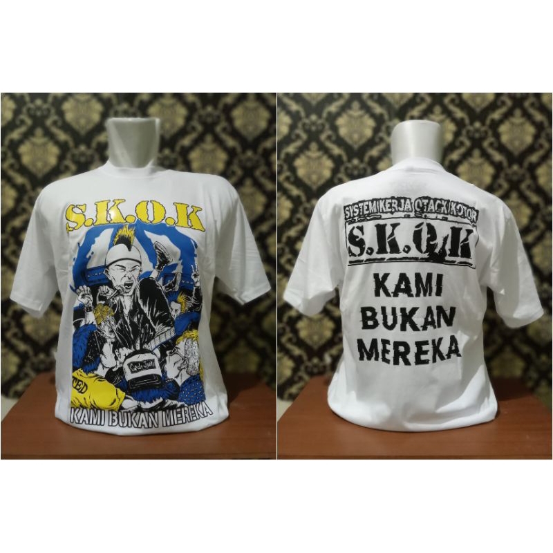 PUNK ROCK SHIRT SKOK MUSIC SHIRT
