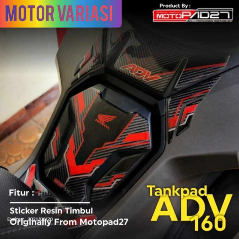 Adv 160 Sticker ADV 160 Tankpad Sticker ADV 160 Deckpad Sticker