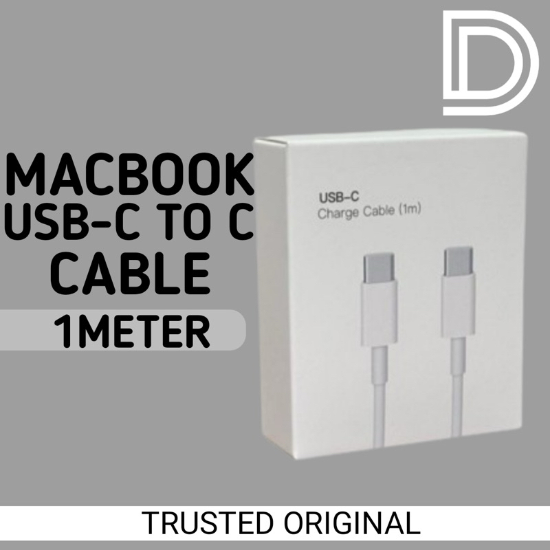 สายชาร์จ MacBook USB-C 1 เมตร - ชาร์จเร็ว