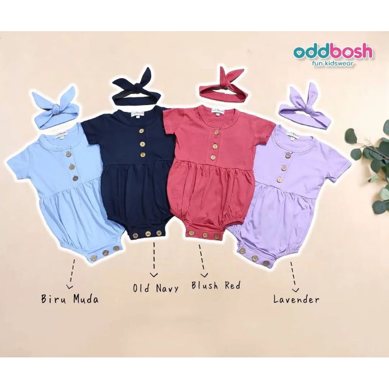 ODDBOSH BABY JUMPER - เสื้อผ้าเด็ก - BABY JUMPER - BABY ROMPER - JUMPER FREE BANDANA
