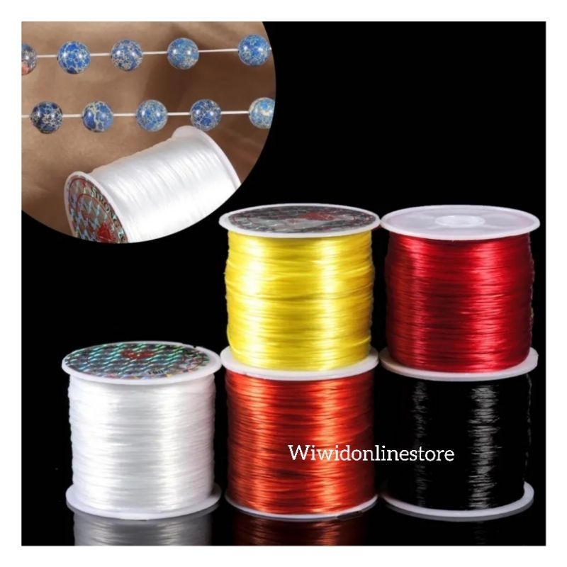(1 ม้วน) ELASTIC STRING FIBER