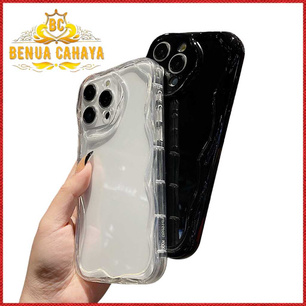CASE SAMSUNG J2 PRIME-J5 PRIME-J7 PRIME-J4 PLUS-J6 PLUS-GRAND PRIME SOFTCASE MELTING CLEAR BLACK