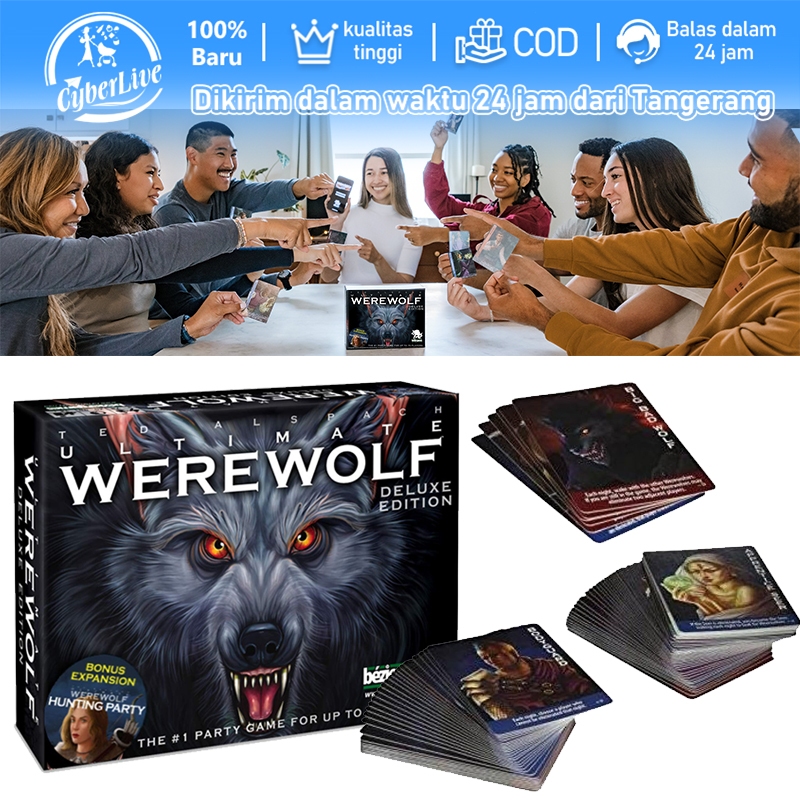 Werewolf Ultimate Card Werewolf Ultimate Edition การ์ดเกมต้นฉบับ