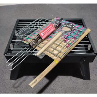 panggangan portable serbaguna alat memanggang makanan bakaran sate ayam sosis bakar