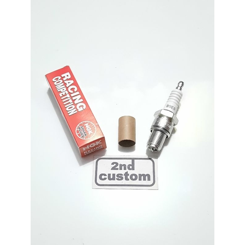 NGK B9EG Racing Competition Spark Plug Original ไม่ใช่ B8ES B9ES B9ECS B10EG B11EG BR9EGV B95EGV B10