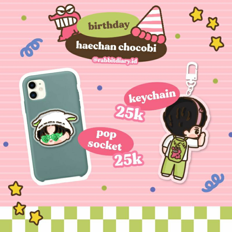 Nct DREAM HAECHAN CHOCOBI KEYRING