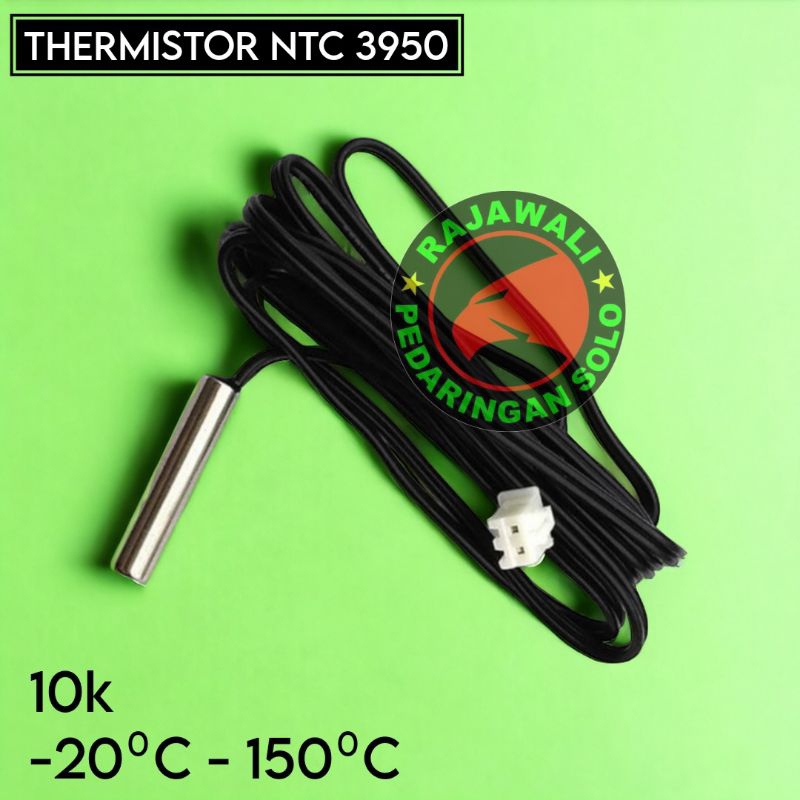 NTC 3950 10k THERMISTOR TEMPERATURE SENSOR 1 ม. และ 2 ม. LENGTH