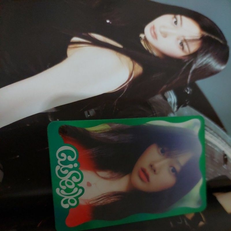 Aespa Better Things การ์ดซื้ออย่างเป็นทางการ Giselle Photocard Concept Version B