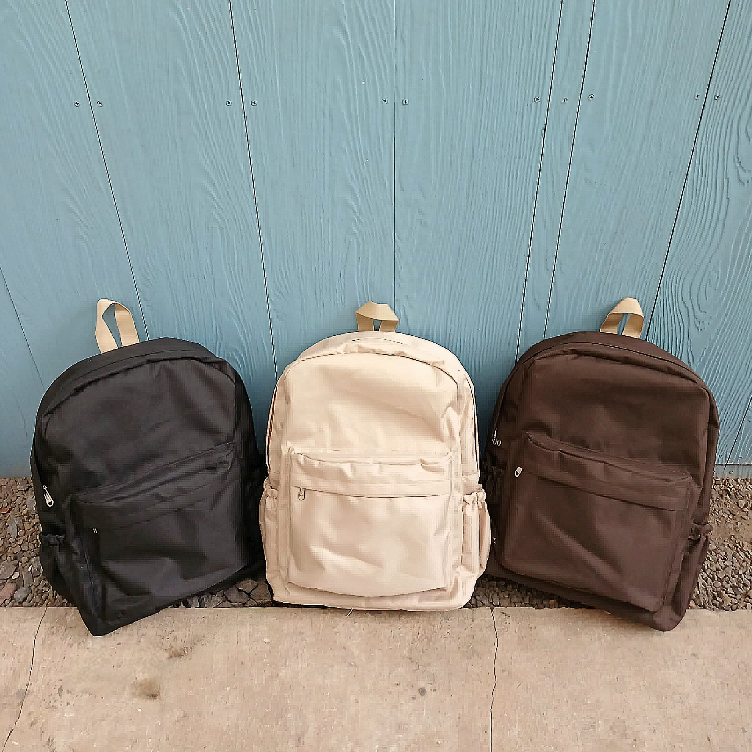 Freya Backpack by Aully Bag - กระเป๋าเป้ Unisex - กระเป๋าเป้นักเรียนหญิงผู้ชาย - กระเป๋าเป้วิทยาลัย 