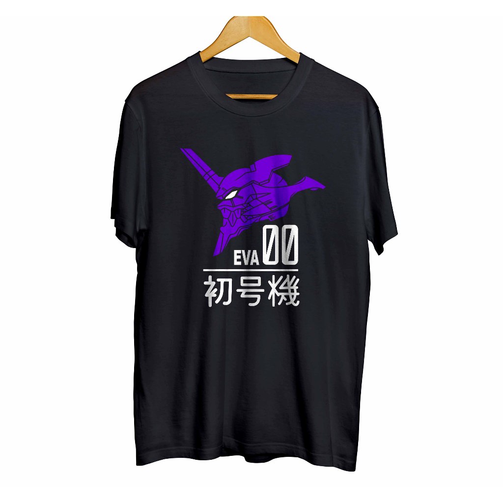 Unit 01 EVAGELION ICON เสื้อยืดอะนิเมะ distro - วัสดุ EVAGELION ผ้าฝ้ายหวี 30s