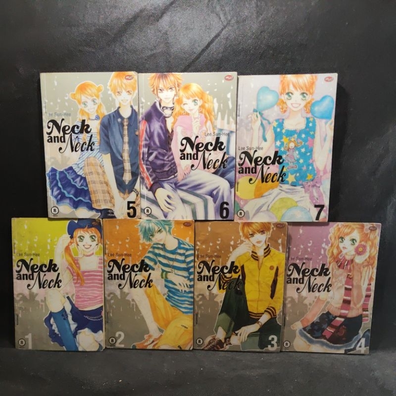 การ์ตูนคอและคอ เล่ม 1,2,3,4,5,6,7, M&C, Lee Sun-Hee.