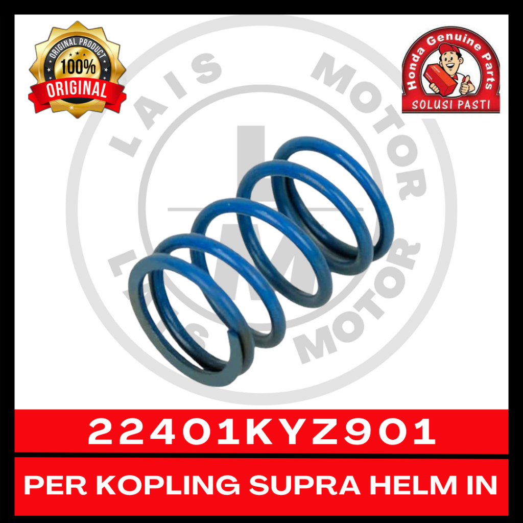 KYZ Supra X Helm Clutch Spring In 22401KYZ901 ORIGINAL AHM