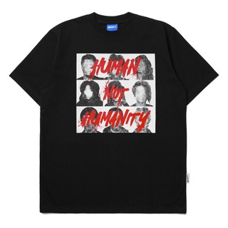Insurgent Club - Heavyweight Tshirt Kaos Human Not Humanity Black 16s