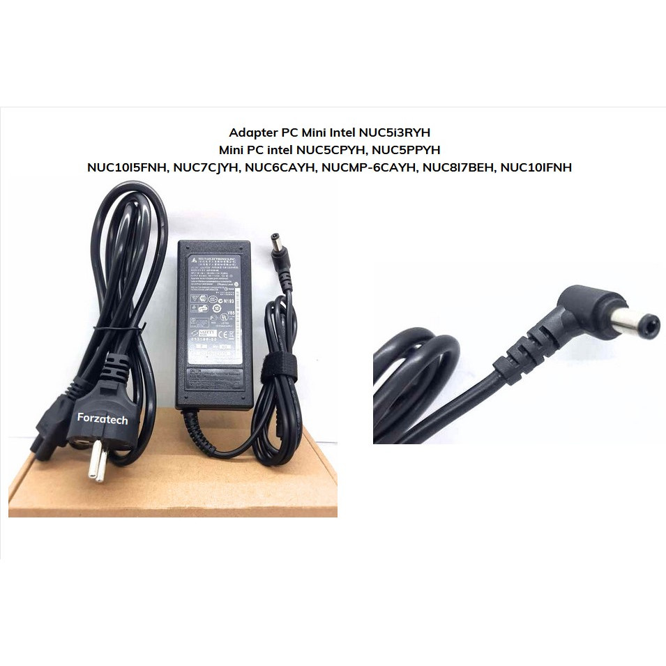 อะแดปเตอร์ NUC10I5FNH NUC7CJYH NUC6CAYH NUCMP-6CAYH NUC8I7BEH รับประกันใหม่