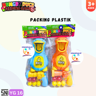 ID Mainan Anak Hungry Duck Feeding Game 11pcs YG16