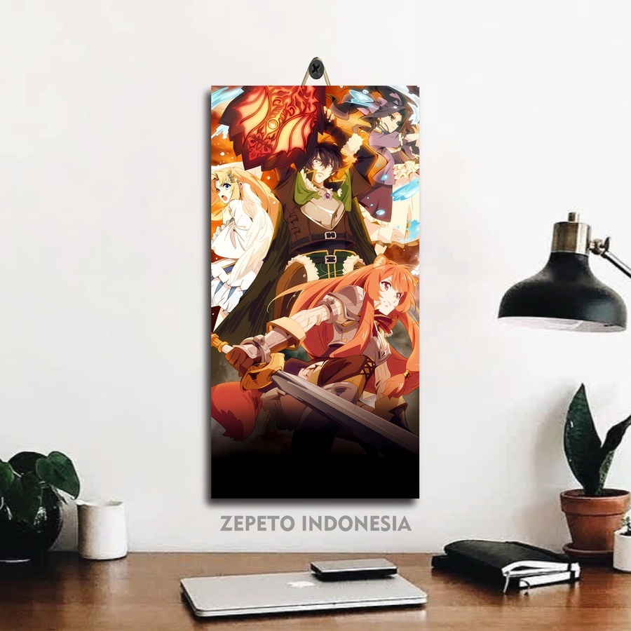 Tate No Yuusha No Nariagari Mens Room Display 15X30 / Large Room Display Anime Photo Tate No Yuusha 