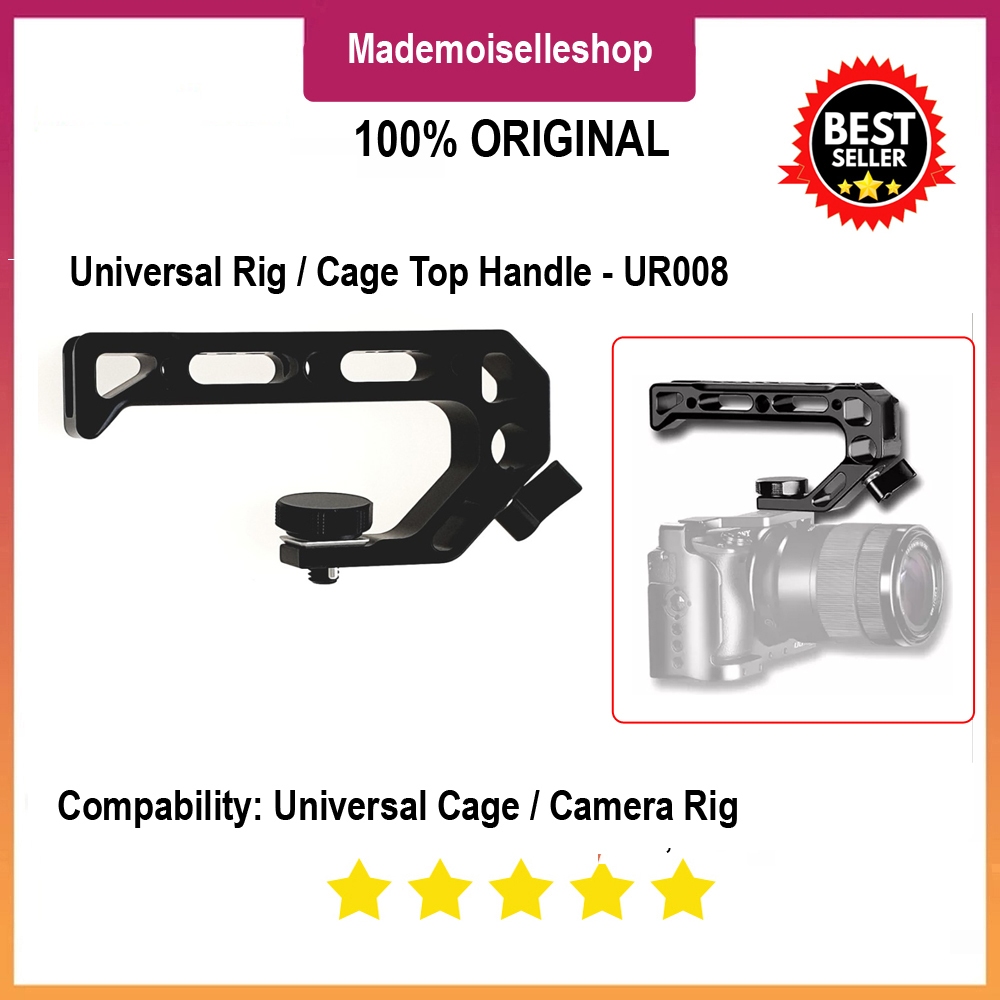 SMALLRIG Universal กล้องกรง UR008 - สําหรับ Cage A6000 A7II A7III/M6/XT3/XT20/EOS RP ขนาดเล็ก urig u