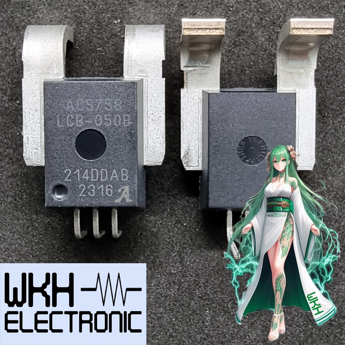 ต้นฉบับ IC ACS758 50A เซ็นเซอร์ปัจจุบัน Hall เซ็นเซอร์ปัจจุบัน 50A ACS 758 AC DC ACS758LCB