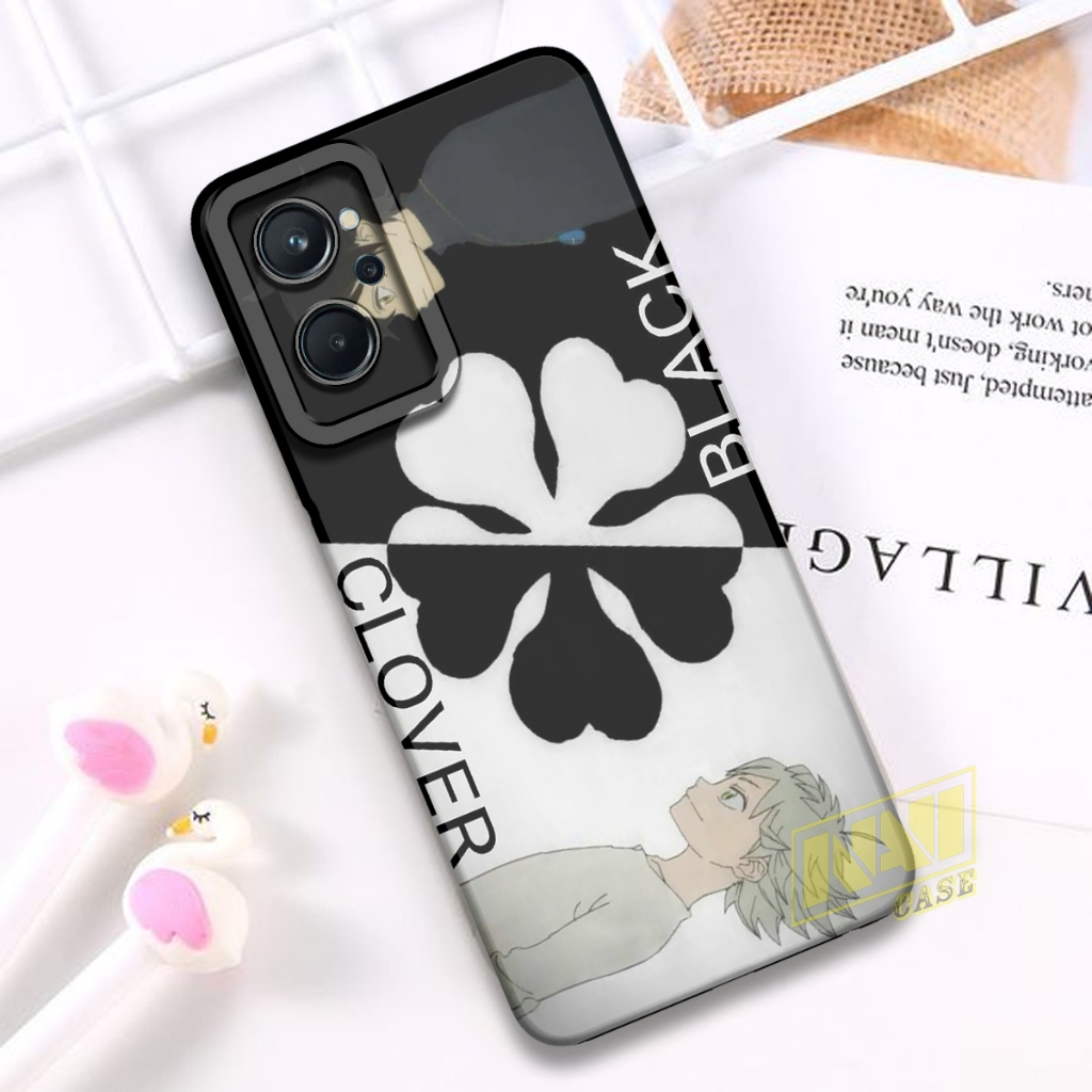 Pjl34 Case Realme 9i Softcase Pro Camera ล่าสุดป้องกันกล้อง Black Clover Motif - Casing Hp - Case Hp