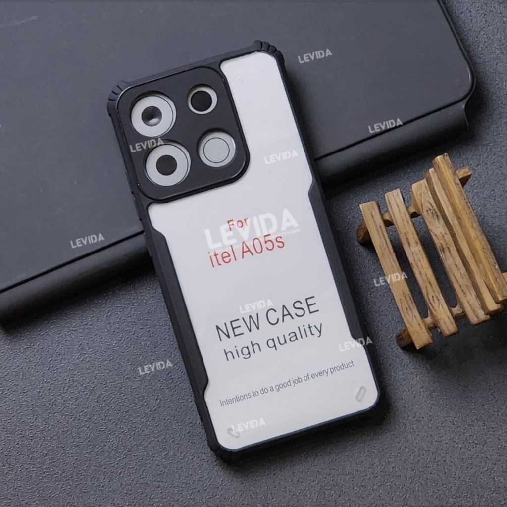 Itel A05S Fusion case เคสใสกันกระแทก Itel A05S