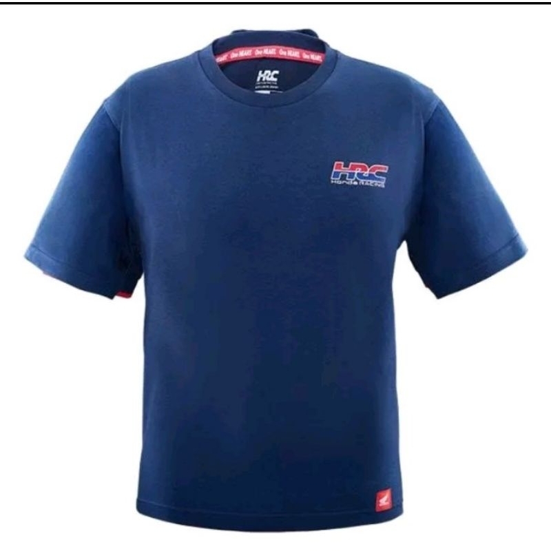 HRC22 เสื้อยืดสีกรมท่า-เสื้อยืด Honda HRC-เสื้อยืด Honda HRC
