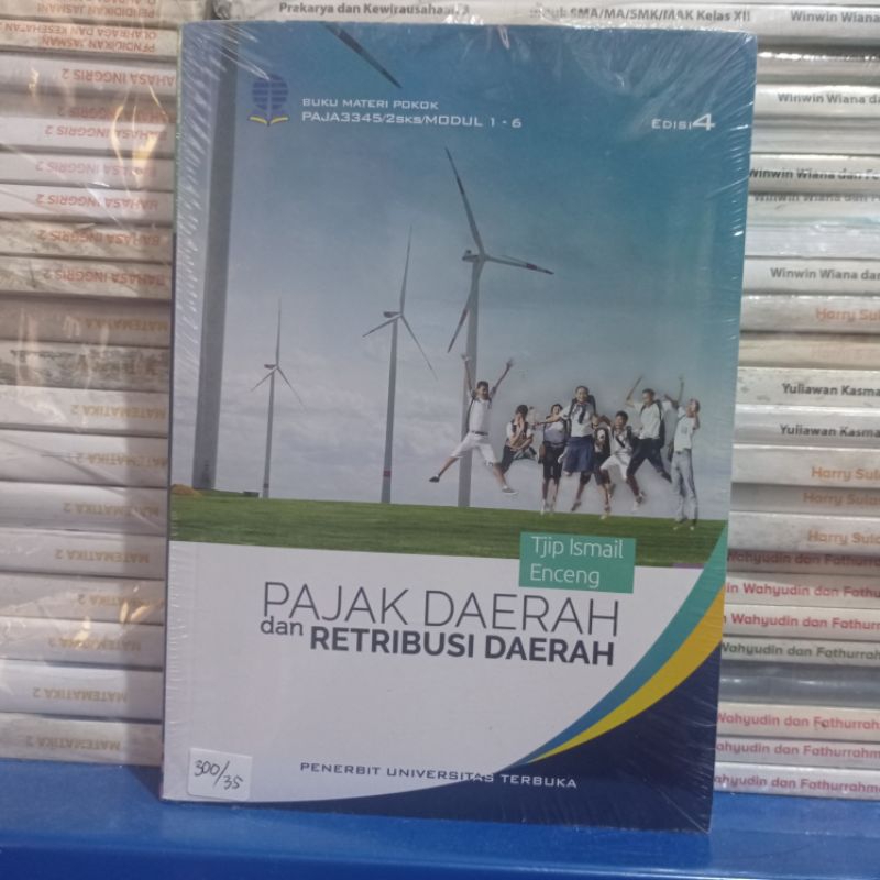 หนังสือ ut REGIONAL TAX และ REGIONAL RETRIBUTION โดย TJIP ISMAIL, WATER HYATTLE 4TH EDITION, EDITION