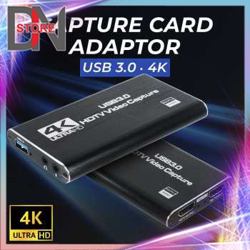 HDMI Video Capture Card Adapter กล่องบันทึก USB3.0 4K HDTV - RU900 DnStr
