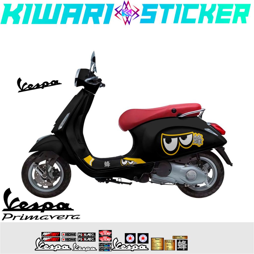 STRIPING VESPA MATIC MOTIF 1 / VESPA MATIC / HOTWHEELS / RECOMMENDED VESPA MATIC / SPRINT / PRIMAVER
