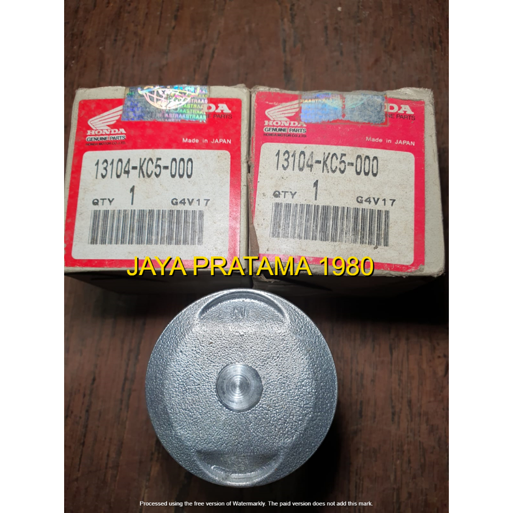 PISTON SEHER IMPORT OS 75 HONDA GL 100 K CDI ORIGINAL HONDA 13104-KC5-000 MADE IN JAPAN J01