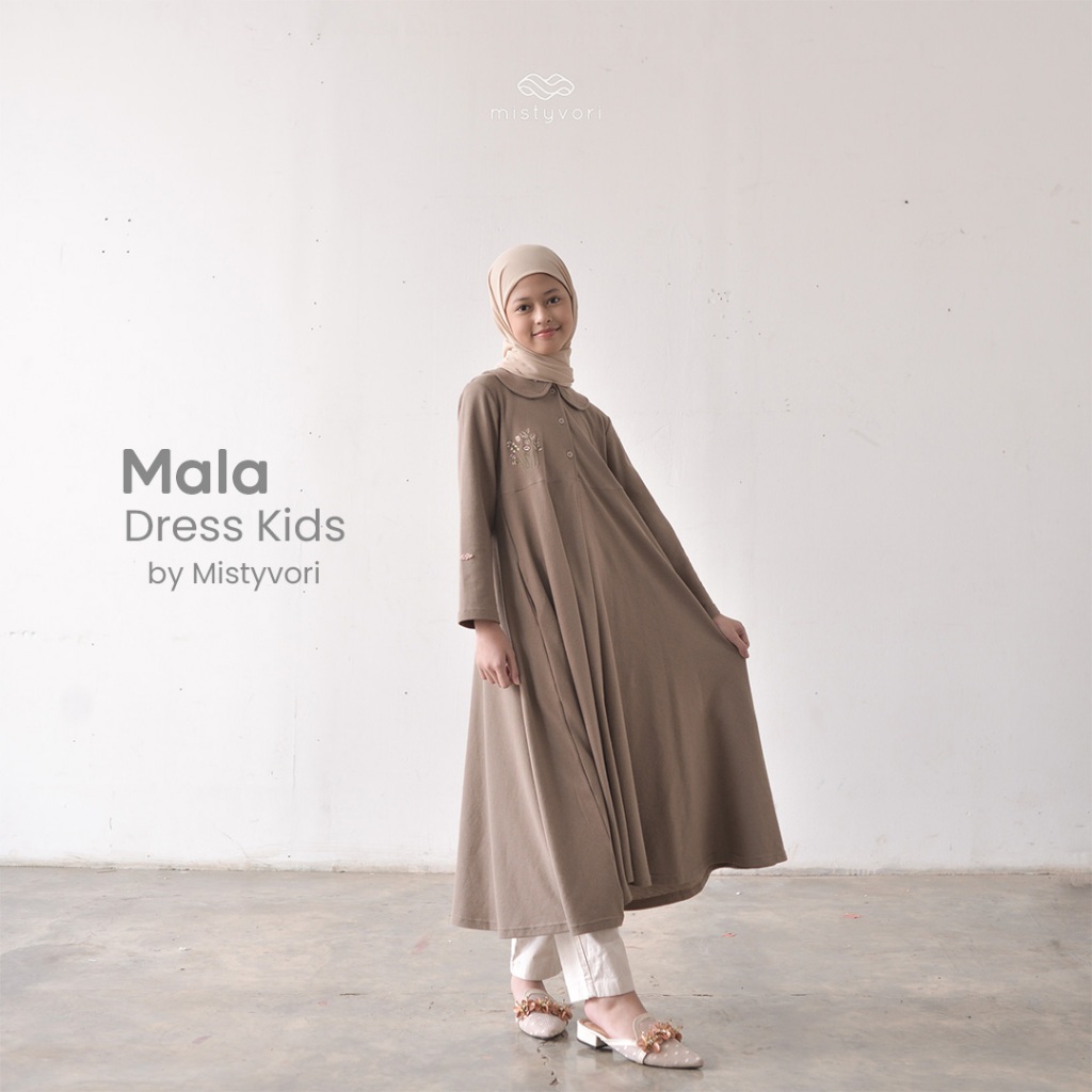 Mistyvori Mala Kids Dress วัสดุโปโล
