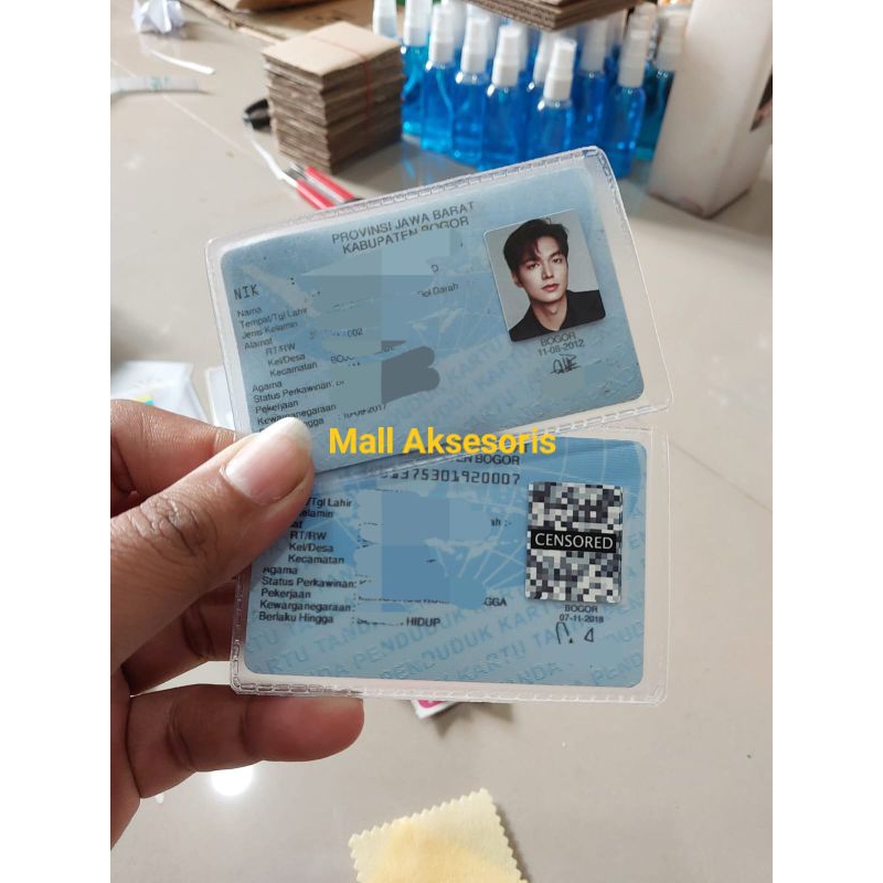 Ktp Cover/ SIM Protective Anti-Scratch KTP Cover KTP Anime Unique Cute Cartoon