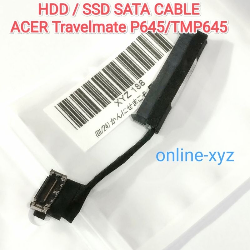 ตัวเชื่อมต่อสายเคเบิล Ssd Hdd Sata ACER Travelmate P645 P648 S SG V V VG M MG 50 tmp645 tmp648 TM-64